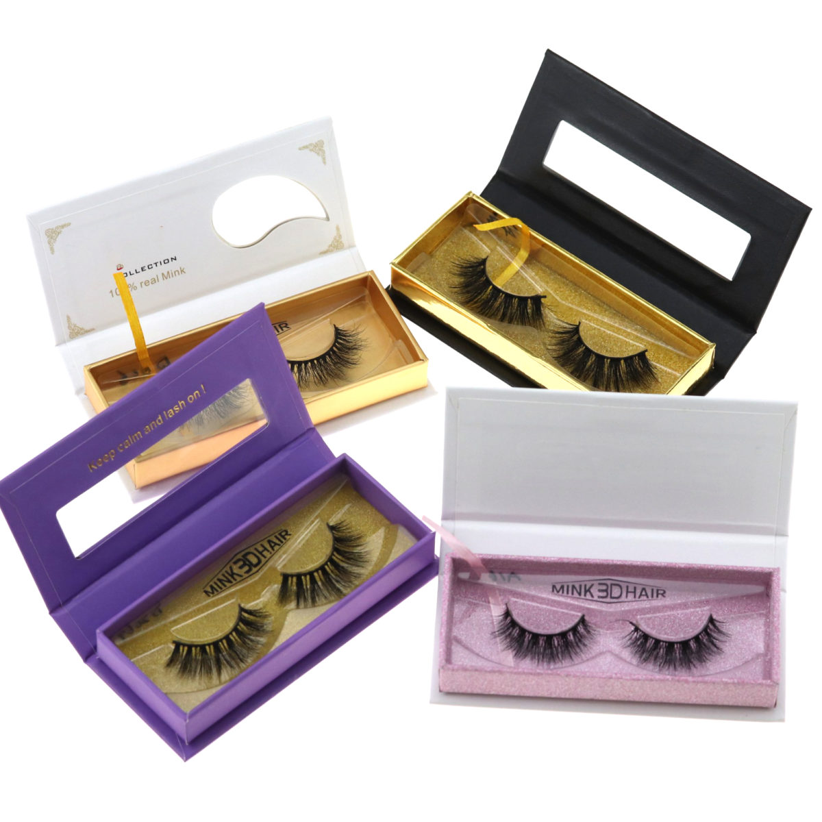Eyelash custom lashes packaging box