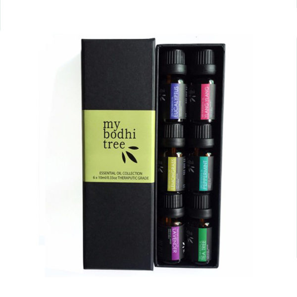 Custom design retail essential oil gift set packaging box