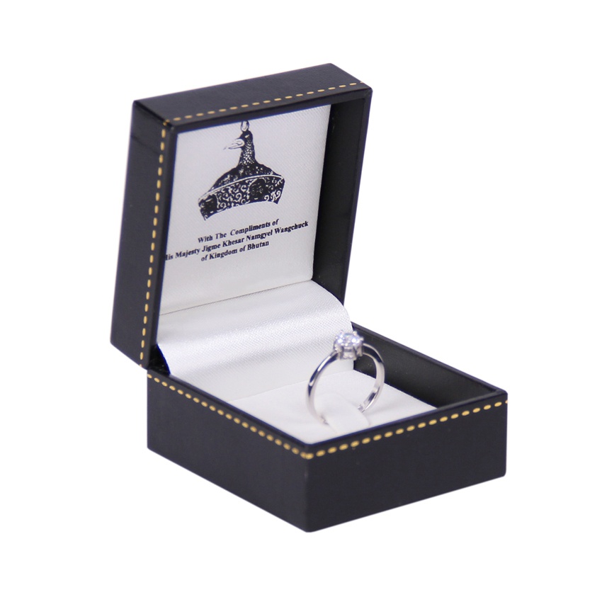 Vintage Jewelry Couple Wedding Ring Packaging Box