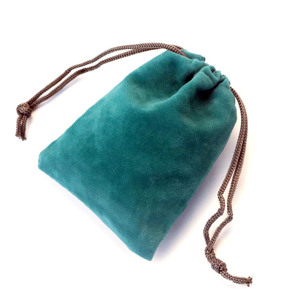 Velvet drawstring jewelry necklace pouch bag