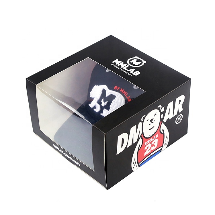 Creative design baseball hat packaging box