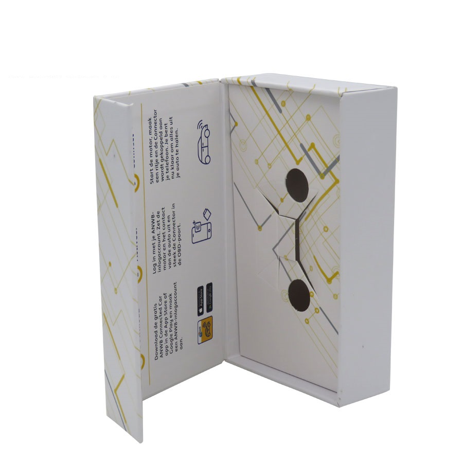 White Magnetic Electronic Product Packaging Box