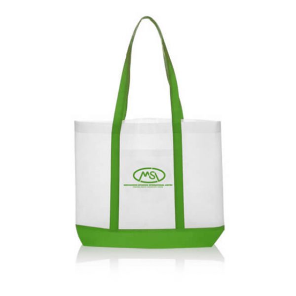 Biodegradable compostable non woven shopping bag