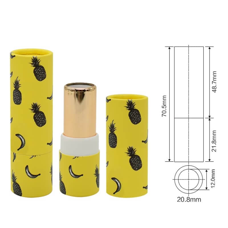 Circle lipstick packaging lipstick tubes packaging