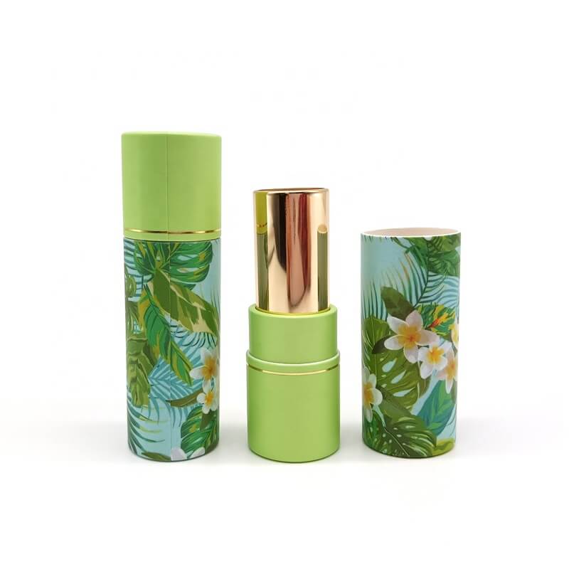 Luxury tube lipstick packaging box, cylindrical lipstick gift box, lipstick gift box packaging suppliers in China