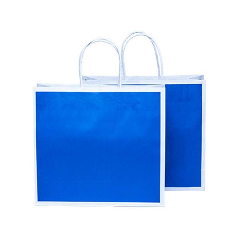 Factory wholesale cheap kraft paper clothing shopping bag