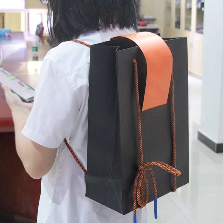paper backpack