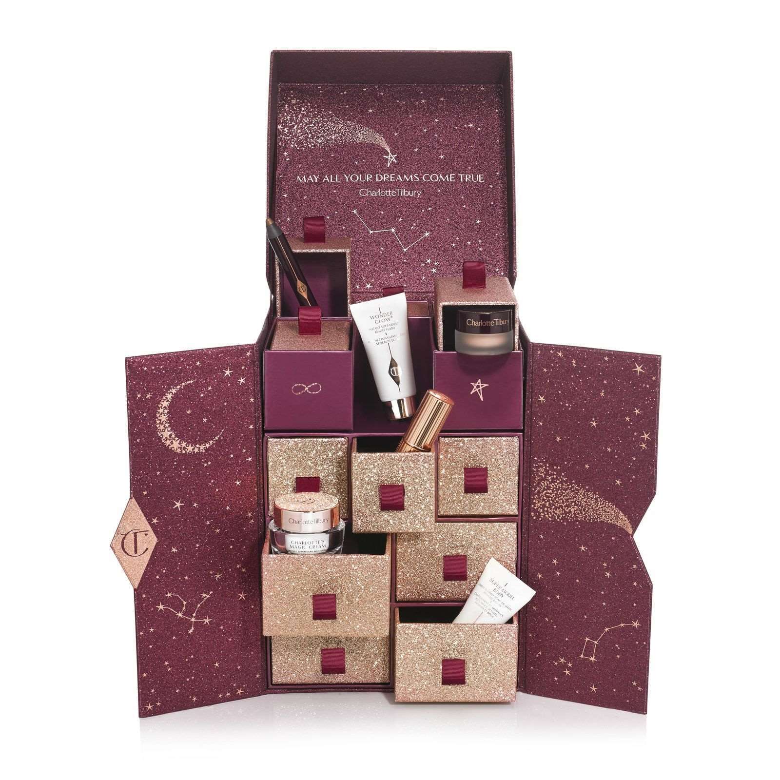 Source Factory Wholesale Christmas Luxury Advent Calendar Packaging Box  Cosmetic Advent Calendar With Drawers Box on m.